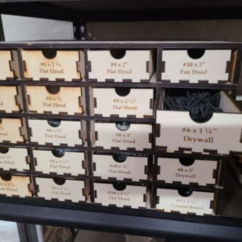 Intra απο ξύλο plywood 3mm-4mm πάχος - Κάδος αποθήκευσης υλικού Δίασταση 30x30 cm Intraeaxys-eo0qw231 - Image 3