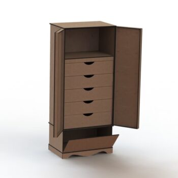 Intra απο ξύλο plywood 3mm-4mm πάχος - Ντουλάπι αποθήκευσης ξύλου Δίασταση 30x30 cm Intraeaxys-pok3qxk7 - Image 1