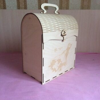 Intra απο ξύλο plywood 3mm-4mm πάχος - Ξύλινο κουτί θησαυρού Δίασταση 30x30 cm Intraeaxys-p7ymwl27 - Image 1