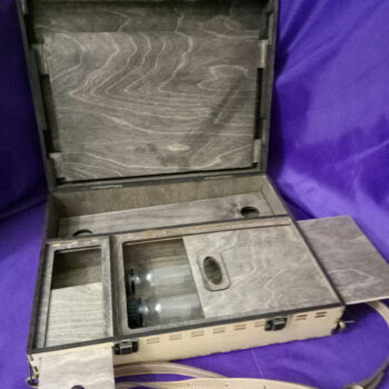 Intra απο ξύλο plywood 3mm-4mm πάχος - Ξύλινη βαλίτσα Δίασταση 30x30 cm Intraeaxys-eo4qe587 - Image 1