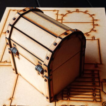 Intra απο ξύλο plywood 3mm-4mm πάχος - Θησαυρός πειρατής Δίασταση 30x30 cm Intraeaxys-qommgw4o - Image 4