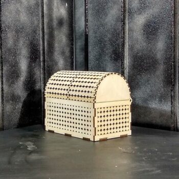 Intra απο ξύλο plywood 3mm-4mm πάχος - Διακοσμητικό κουτί κοσμημάτων θησαυρού Δίασταση 30x30 cm Intraeaxys-d1lv82zo - Image 1