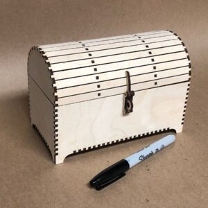 Intra απο ξύλο plywood 3mm-4mm πάχος - Πρότυπο κουτιού θησαυρού Δίασταση 30x30 cm Intraeaxys-eo20jlm7