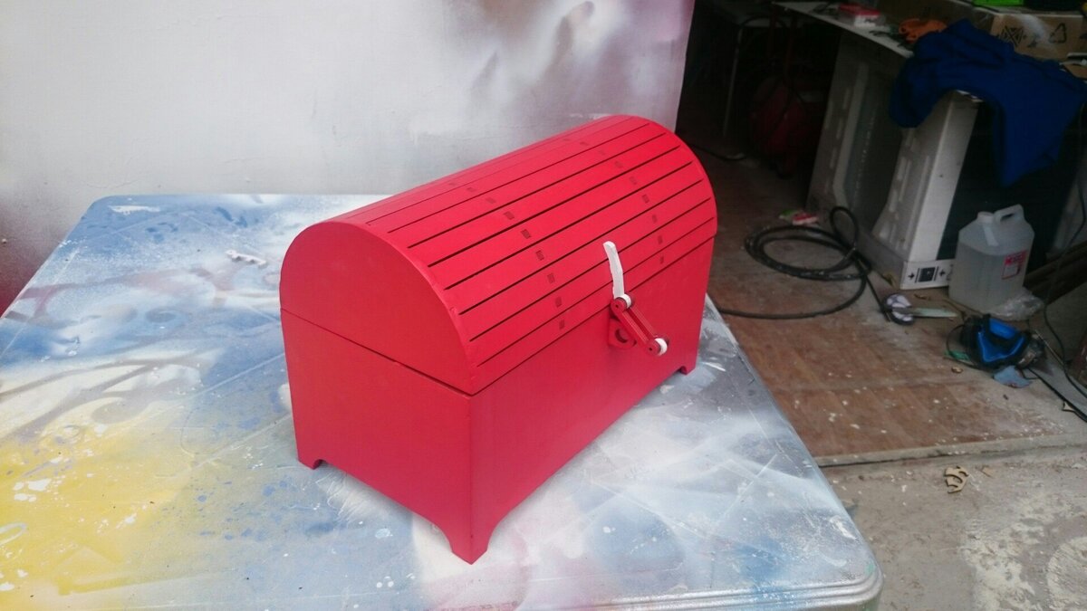 Intra απο ξύλο plywood 3mm-4mm πάχος - Treasure Box ting σχέδια CNC Δίασταση 30x30 cm Intraeaxys-91jdx2g1