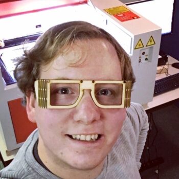 Intra απο ξύλο plywood 3mm-4mm πάχος - Ξύλινα γυαλιά οράσεως Δίασταση 30x30 cm Intraeaxys-joedm891 - Image 1