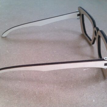 Intra απο ξύλο plywood 3mm-4mm πάχος - Ξύλινα γυαλιά ηλίου Δίασταση 30x30 cm Intraeaxys-078ynxqo - Image 3