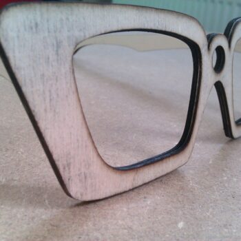 Intra απο ξύλο plywood 3mm-4mm πάχος - Ξύλινα γυαλιά ηλίου Δίασταση 30x30 cm Intraeaxys-078ynxqo - Image 4