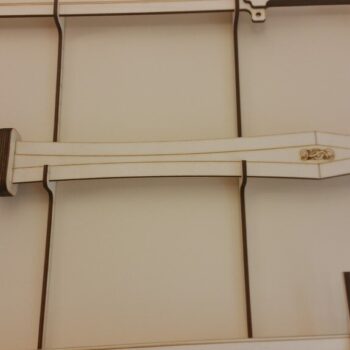 Intra απο ξύλο plywood 3mm-4mm πάχος - Ξίφος Gladius Hispaniensis Δίασταση 30x30 cm Intraeaxys-r1z25821 - Image 1