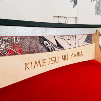 Intra απο ξύλο plywood 3mm-4mm πάχος - Σπαθί Tanjiro Katana 4mm Δίασταση 30x30 cm Intraeaxys-67wlgmm1 - Image 3