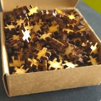 Intra απο ξύλο plywood 3mm-4mm πάχος - Minecraft Sword 3d Puzzle 3mm Κόντρα πλακέ Μέγεθος τεμαχίου 12x12mm Δίασταση 30x30 cm Intraeaxys-eoxlydjo - Image 3