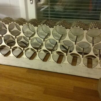 Intra απο ξύλο plywood 3mm-4mm πάχος - Μεγάλη σχάρα κρασιού Δίασταση 30x30 cm Intraeaxys-yon02qk7 - Image 3