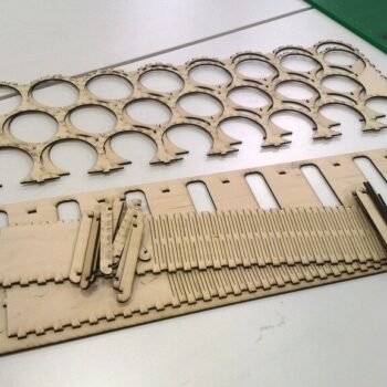 Intra απο ξύλο plywood 3mm-4mm πάχος - Μεγάλη σχάρα κρασιού Δίασταση 30x30 cm Intraeaxys-yon02qk7 - Image 8