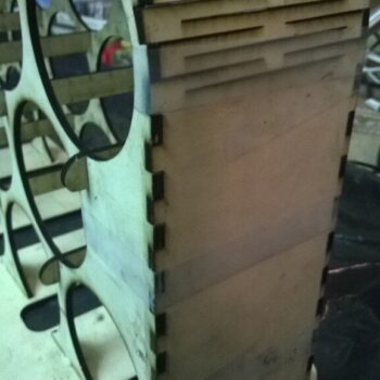 Intra απο ξύλο plywood 3mm-4mm πάχος - Μεγάλη σχάρα κρασιού Δίασταση 30x30 cm Intraeaxys-yon02qk7 - Image 9