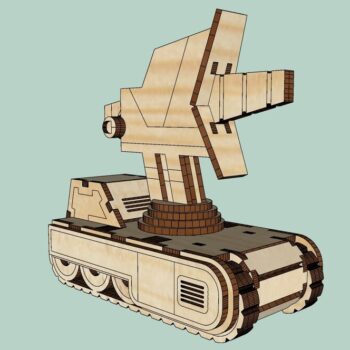 Intra απο ξύλο plywood 3mm-4mm πάχος - Sonic Tank Dune 2 Δίασταση 30x30 cm Intraeaxys-qomm32ko - Image 1