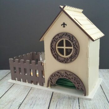 Intra απο ξύλο plywood 3mm-4mm πάχος - Δοχείο τσαγιού για φακελάκια τσαγιού Δίασταση 30x30 cm Intraeaxys-d1lmvzxo - Image 3