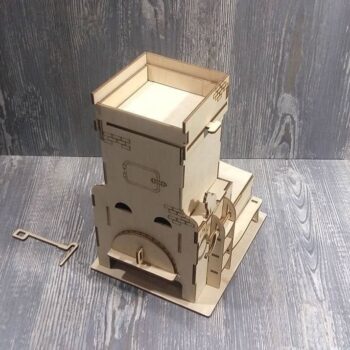 Intra απο ξύλο plywood 3mm-4mm πάχος - Tea Bag Dispenser Tea House Δίασταση 40x50 cm Intraeaxys-e1gkd9yo - Image 1