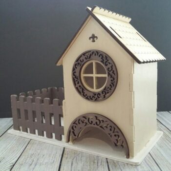 Intra απο ξύλο plywood 3mm-4mm πάχος - Ξύλινο Δοχείο τσαγιού για τσαγιού Δίασταση 30x30 cm Intraeaxys-m1d6jee7 - Image 1