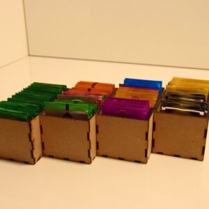 Intra απο ξύλο plywood 3mm-4mm πάχος - Συρτάρι οργάνωσης τσαγιού Δίασταση 30x30 cm Intraeaxys-joedj4d1