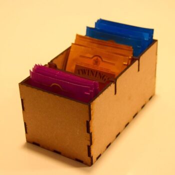 Intra απο ξύλο plywood 3mm-4mm πάχος - Συρτάρι οργάνωσης τσαγιού Δίασταση 30x30 cm Intraeaxys-joedj4d1 - Image 3