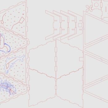 Intra απο ξύλο plywood 3mm-4mm πάχος - Φωτιστικό Constellation 3mm Κόντρα πλακέ Birch Δίασταση 30x30 cm Intraeaxys-eo0ql351 - Image 4