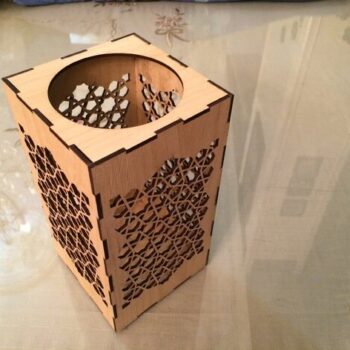 Intra απο ξύλο plywood 3mm-4mm πάχος - Κηροπήγιο Δίασταση 30x30 cm Intraeaxys-6o3y0e37 - Image 1