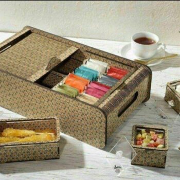 Intra απο ξύλο plywood 3mm-4mm πάχος - Κουτί φακελάκι τσαγιού Δίασταση 30x30 cm Intraeaxys-ro6y99q7 - Image 1