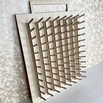 Intra απο ξύλο plywood 3mm-4mm πάχος - Κρεμαστό Ράφι Οργανωτής Ραπτικής Ραπτικής Κλωστή Ραπτικής 4mm Δίασταση 30x30 cm Intraeaxys-zo9yxz47 - Image 5