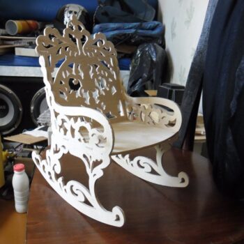 Intra απο ξύλο plywood 3mm-4mm πάχος - Κινητή καρέκλα Δίασταση 30x30 cm Intraeaxys-joe98n76 - Image 1