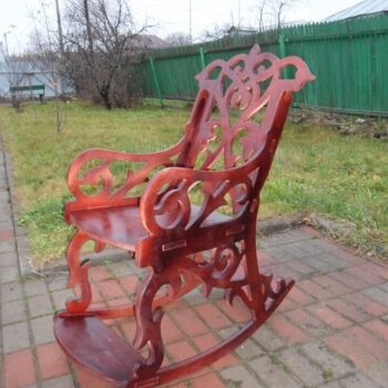 Intra απο ξύλο plywood 3mm-4mm πάχος - Sandalye (Κουνιστή πολυθρόνα) Δίασταση 30x30 cm Intraeaxys-m1d53yok - Image 1