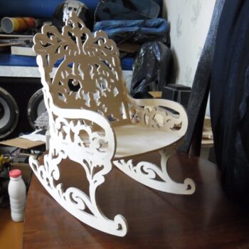 Intra απο ξύλο plywood 3mm-4mm πάχος - кресло качплка (κουνιστή καρέκλα) Δίασταση 30x30 cm Intraeaxys-zo99dwok - Image 1