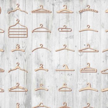 Intra απο ξύλο plywood 3mm-4mm πάχος - Προσαρμοσμένα πρότυπα ξύλινων κρεμάστρων ρούχων Δίασταση 30x30 cm Intraeaxys-p7ym8qr7 - Image 1