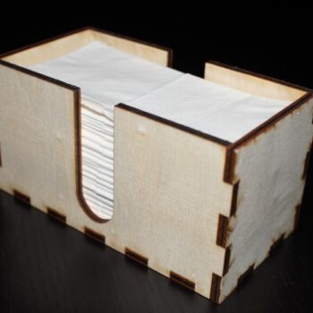 Intra απο ξύλο plywood 3mm-4mm πάχος - Ξύλινο κουτί χαρτομάντηλου Δίασταση 30x30 cm Intraeaxys-ro6ypln7 - Image 1