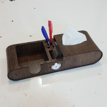 Intra απο ξύλο plywood 3mm-4mm πάχος - Πολυλειτουργική θήκη για χαρτομάντιλα Δίασταση 30x30 cm Intraeaxys-eo4qzky7 - Image 1