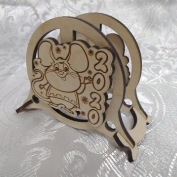 Intra απο ξύλο plywood 3mm-4mm πάχος - Ποντίκι θήκης ξύλινης χαρτοπετσέτας 2020 Δίασταση 30x30 cm Intraeaxys-ro6y9pm7 - Image 1