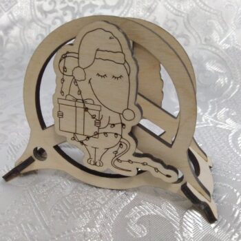 Intra απο ξύλο plywood 3mm-4mm πάχος - Ξύλινη θήκη για χαρτοπετσέτα Δίασταση 30x30 cm Intraeaxys-078y92jo - Image 1