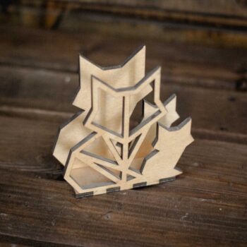 Intra απο ξύλο plywood 3mm-4mm πάχος - Θήκη χαρτοπετσέτας γάτας Δίασταση 30x30 cm Intraeaxys-qommd0ro - Image 1