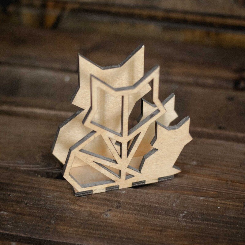 Intra απο ξύλο plywood 3mm-4mm πάχος - Θήκη χαρτοπετσέτας γάτας Δίασταση 30x30 cm Intraeaxys-qommd0ro