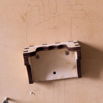 Intra απο ξύλο plywood 3mm-4mm πάχος - Βάση τοίχου Wera Hex Keys Δίασταση 30x30 cm Intraeaxys-eoxlrzjo - Image 5