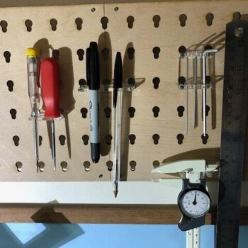 Intra απο ξύλο plywood 3mm-4mm πάχος - Θήκη εργαλείου Pegboard Δίασταση 30x30 cm Intraeaxys-qomm00po - Image 3