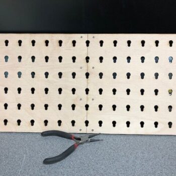 Intra απο ξύλο plywood 3mm-4mm πάχος - Θήκη εργαλείου Pegboard Δίασταση 30x30 cm Intraeaxys-qomm00po - Image 4