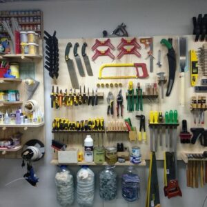 Intra απο ξύλο plywood 3mm-4mm πάχος - Workshop Tool Storage Rack Organizer Δίασταση 30x30 cm Intraeaxys-eo4qg8y7