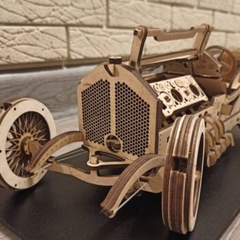 Intra απο ξύλο plywood 3mm-4mm πάχος - Ξύλινο μοντέλο αυτοκινήτου Δίασταση 30x30 cm Intraeaxys-p7ymklz7 - Image 1