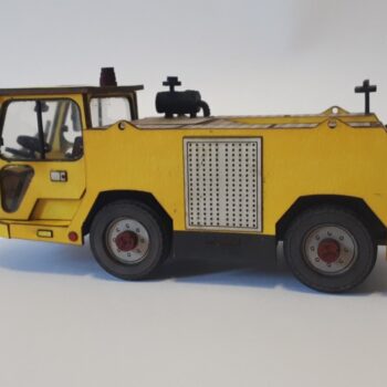 Intra απο ξύλο plywood 3mm-4mm πάχος - Τρισδιάστατο παζλ Airfield Towing Tractor TMX-60 Δίασταση 30x30 cm Intraeaxys-eo4q3jy7 - Image 4