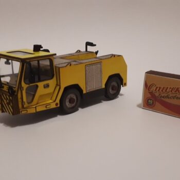 Intra απο ξύλο plywood 3mm-4mm πάχος - Τρισδιάστατο παζλ Airfield Towing Tractor TMX-60 Δίασταση 30x30 cm Intraeaxys-eo4q3jy7 - Image 5