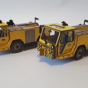 Intra απο ξύλο plywood 3mm-4mm πάχος - Τρισδιάστατο παζλ Airfield Towing Tractor TMX-60 Δίασταση 30x30 cm Intraeaxys-eo4q3jy7 - Image 8