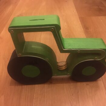 Intra απο ξύλο plywood 3mm-4mm πάχος - Κουμπαράς τρακτέρ Δίασταση 30x30 cm Intraeaxys-lopqnl37 - Image 1