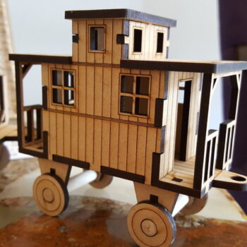 Intra απο ξύλο plywood 3mm-4mm πάχος - Χριστουγεννιάτικο Τρένο 3mm Δίασταση 30x30 cm Intraeaxys-zo9y5kw7 - Image 7