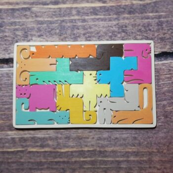 Intra απο ξύλο plywood 3mm-4mm πάχος - Κινεζικό παζλ Zodiac Δίασταση 30x30 cm Intraeaxys-eoxlyjjo - Image 1