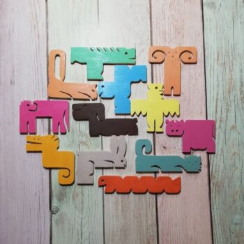 Intra απο ξύλο plywood 3mm-4mm πάχος - Κινεζικό παζλ Zodiac Δίασταση 30x30 cm Intraeaxys-eoxlyjjo - Image 4