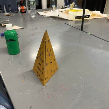 Intra απο ξύλο plywood 3mm-4mm πάχος - Φωτίστε το χριστουγεννιάτικο δέντρο Δίασταση 30x30 cm Intraeaxys-ro6ypx27 - Image 3